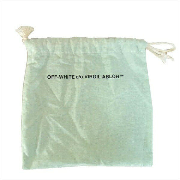 OFF-WHITE オフホワイト 国内正規品 OMNC013R19C440321001 DIAGONALS CHAIN WALLET ウオレット 財布 BLACK WHITE BLACK WHITE【極上美品】【中古】