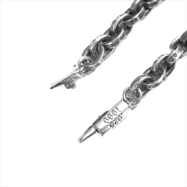 CHROME HEARTS クロムハーツ(原本無) PAPER CHAIN ペーパーチェーン 20インチ ネックレス シルバー 全長約52.9cm【中古】