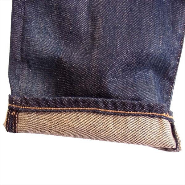 G-STAR ジースター RAW VINTAGE AGED STRAIGHT DENIM ビンテージ 加工 ストレート デニム パンツ インディゴブルー系 34【極上美品】【中古】