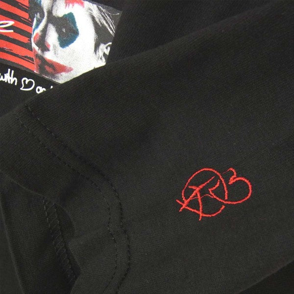 エフアールティー 半袖 プリント Tシャツ ブラック系 ブラック系 L【新古品】【未使用】【中古】