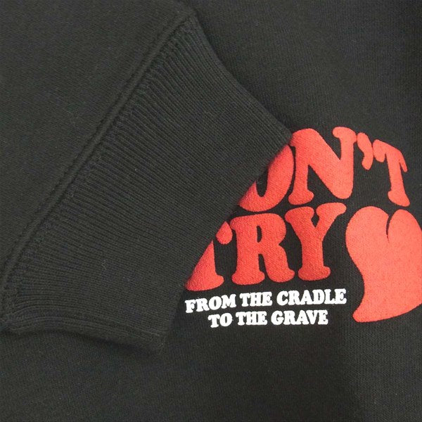 エフアールティー 未使用品 ANSWER CREW NECK SWEAT アンサー クルーネック スウェット 黒系 L【極上美品】【中古】