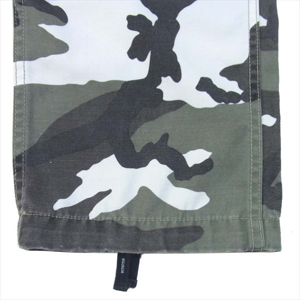 WTAPS ダブルタップス 16SS EX32 161GWDT-PTM07 CARGO TROUSERS CAMO カモ柄 カーゴ カーゴパンツ カーキ(オリーブグリーン)系 1【中古】