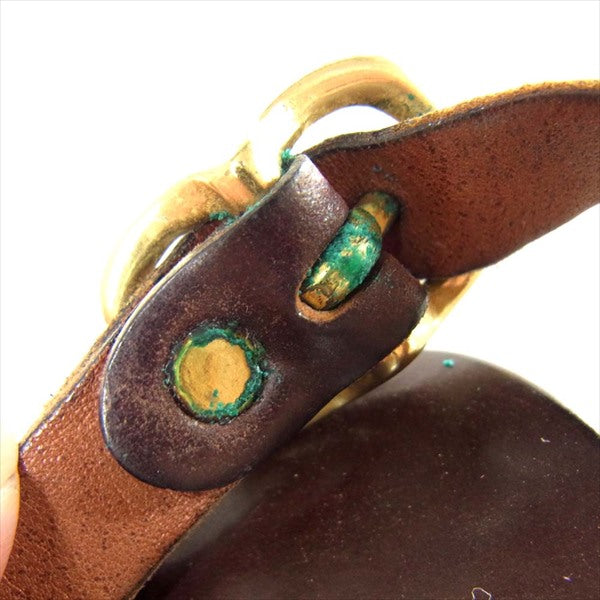 ALDEN オールデン レザー 革 ブリーフケース タグ ネーム ホルダー その他アクセサリー ブラウン系 ブラウン系【中古】