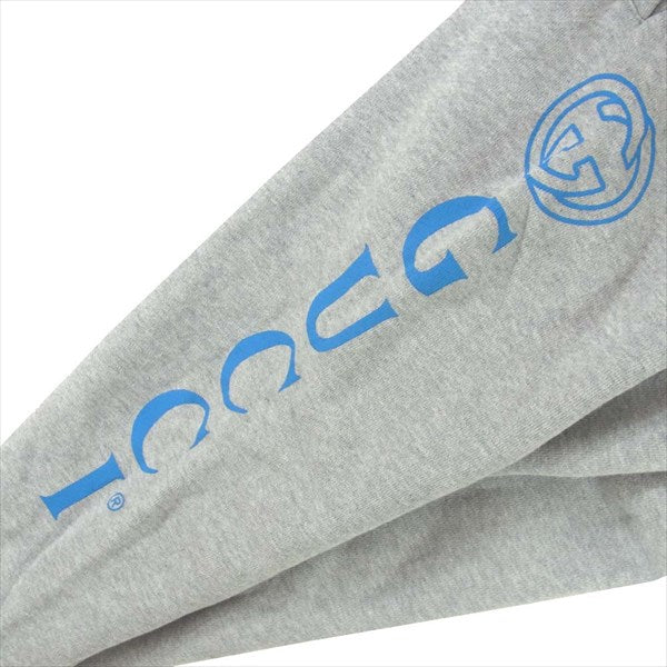 GUCCI グッチ 国内正規 18AW 522841 イタリア製 コットン ロゴプリント スウェット パンツ グレー系 S【中古】