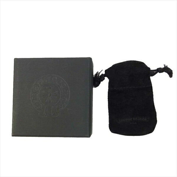 CHROME HEARTS クロムハーツ(原本有) 国内正規店原本付属 ダブル CHクロス パヴェダイヤ ペンダントトップ シルバー【中古】