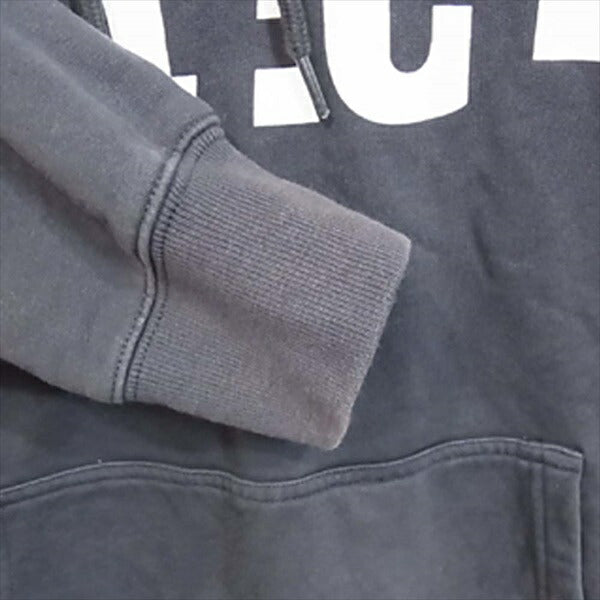 PALACE パレス 18SS BLOCK HOOD ブロック フーディ パーカー 紺系 M【中古】