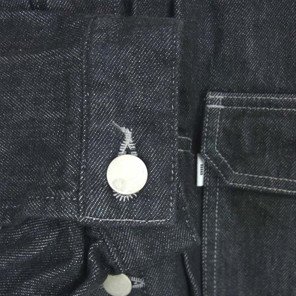 GRAPHPAPER グラフペーパー GM203-30095B Colorfast Denim Blouson カラーファスト ブルゾン デニム ジャケット インディゴブルー系 2【極上美品】【中古】