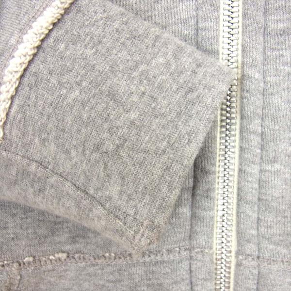 nonnative ノンネイティブ ノンネイティブ NONNATIVE NN-C2901 16SS DWELLER HOODED FULL ZIP COTTON SWEAT フルジップ ダメージ加工 ジップ パーカー グレー系 0 【美品】【即決】 グレー系【美品】【中古】
