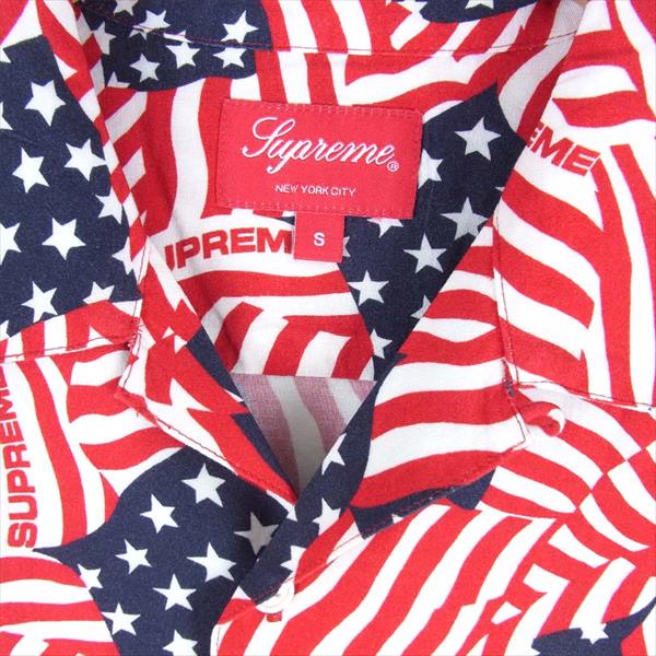 Supreme シュプリーム 20SS Flags Rayon S/S Shirt フラッグス