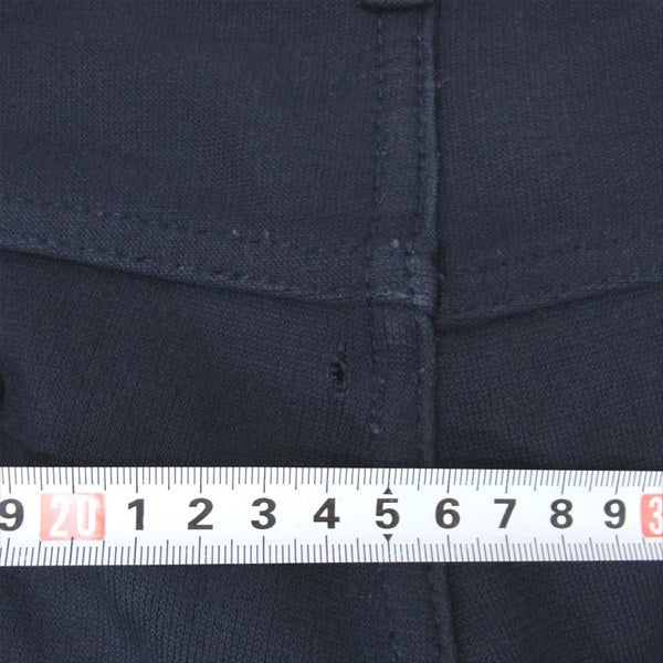 SON OF THE CHEESE サノバチーズ SC1520-PN02 JERSEY PANTS ジップフライ ストレート パンツ ネイビー系 ネイビー系 34【中古】