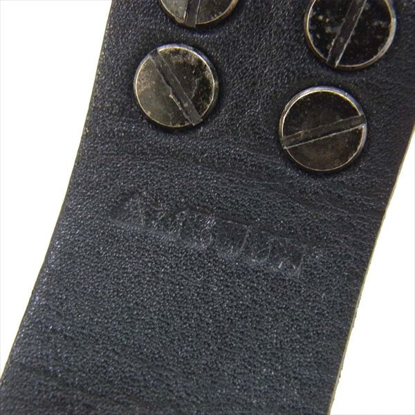 AMBUSH アンブッシュ レザー スタッズ ブレスレット ブラック系【中古】