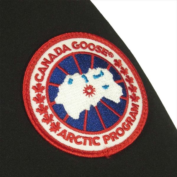 CANADA GOOSE カナダグース 国内正規品 3438JM R JASPER ジャスパー パーカー ダウン ジャケット ブラック系 S【中古】