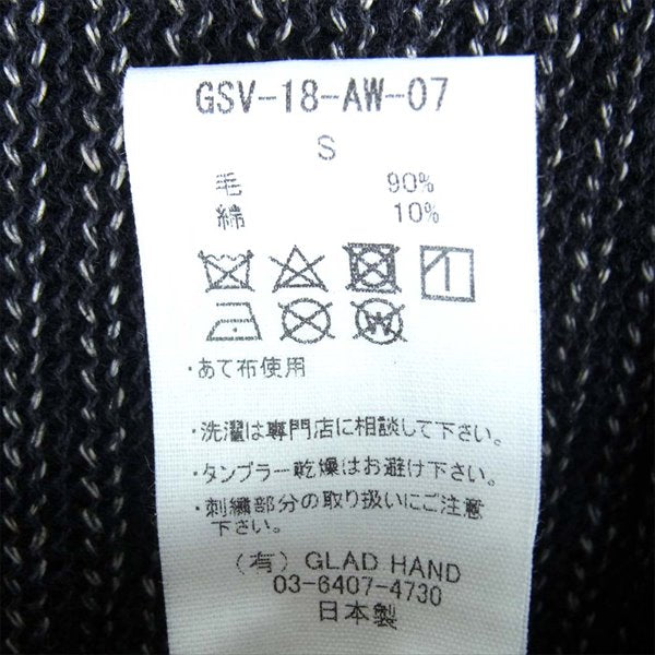 GANGSTERVILLE ギャングスタービル 19AW THUG - BEACH VEST ビーチクロスベスト カジュアルベスト 黒系 S【中古】