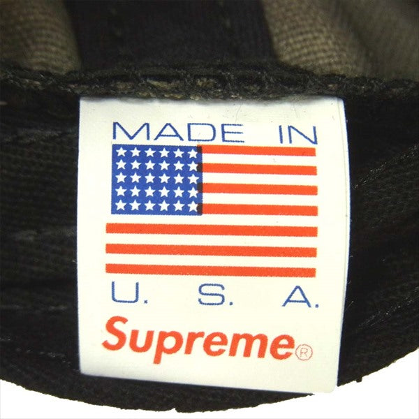 Supreme シュプリーム 20SS Underline 5-Panel Cap アンダーライン パネル カモ キャップ グリーン系 グリーン系【美品】【中古】