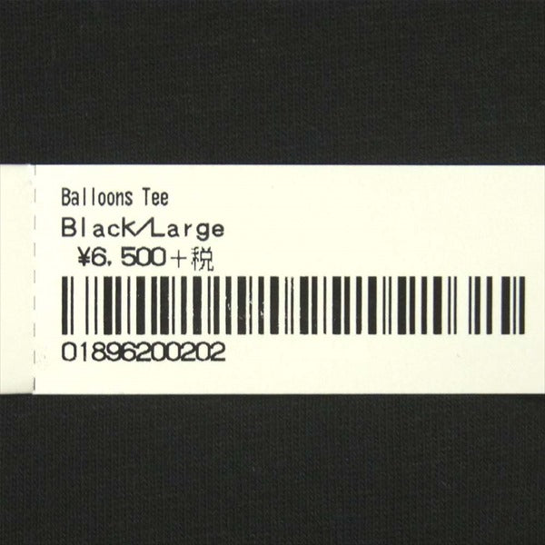 Supreme シュプリーム 20AW Balloons Tee バルーン プリント 半袖 Tシャツ ブラック系 ブラック系 L【美品】【中古】