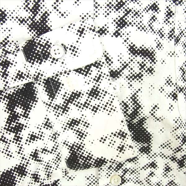 BEDWIN & THE HEARTBREAKERS ベドウィンアンドザハートブレイカーズ 19SBSP1036 L/S REG TWILL PRINTED SHIRT TRACY トレイシー ツイル プリンテッド 長袖シャツ 白系 4【中古】