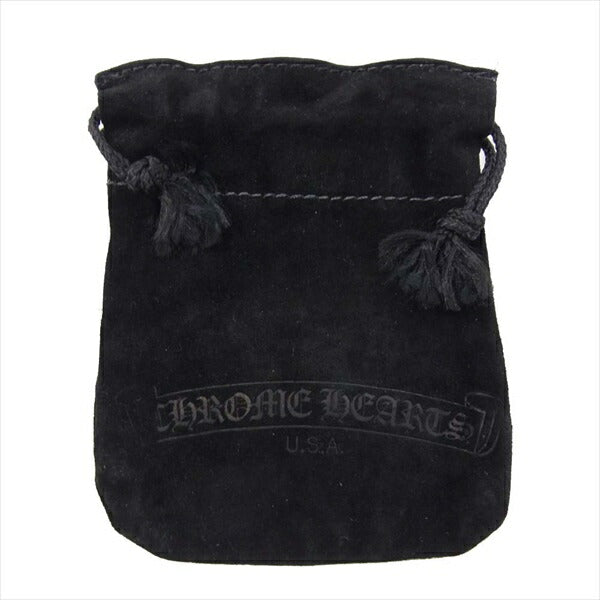 CHROME HEARTS クロムハーツ(原本無) ダブル ID ブレス ダガー フローラル クロス ブレスレット シルバー【中古】
