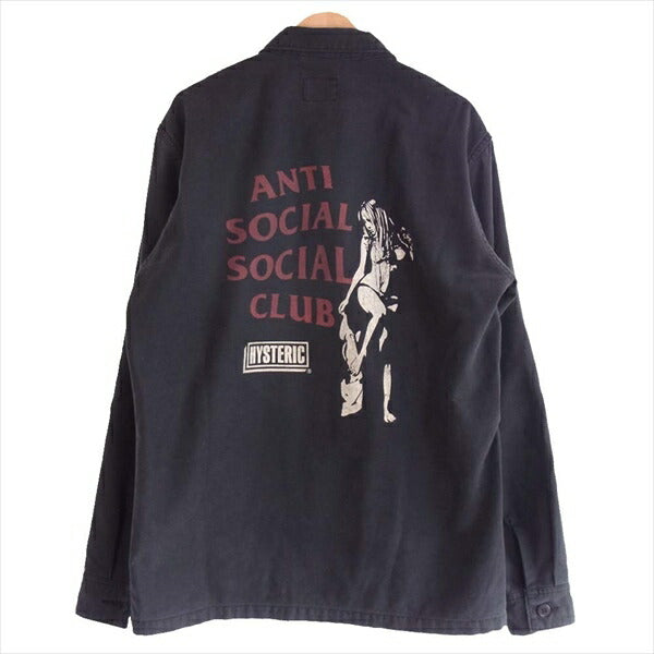 anti social social club echo work jacket