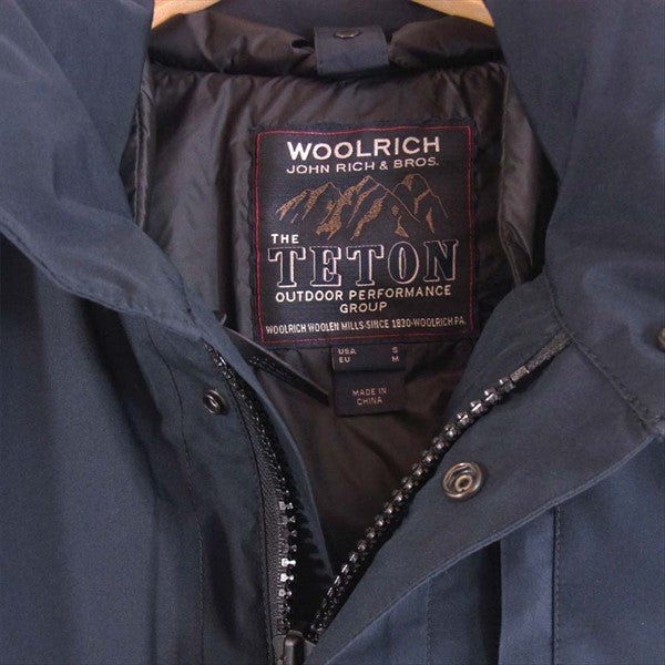 WOOLRICH ウールリッチ WOCPS-2783 Stand Up Jacket GORE-TEX スタンド アップ ジャケット インナー ダウン  ゴアテックス ジャケット ネイビー系 USA S【新古品】【未使用】【中古】