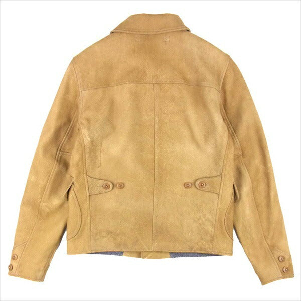 日本では大変貴重なxsですRRL / Walker Leather jacket」ディアスキン レザー ジ