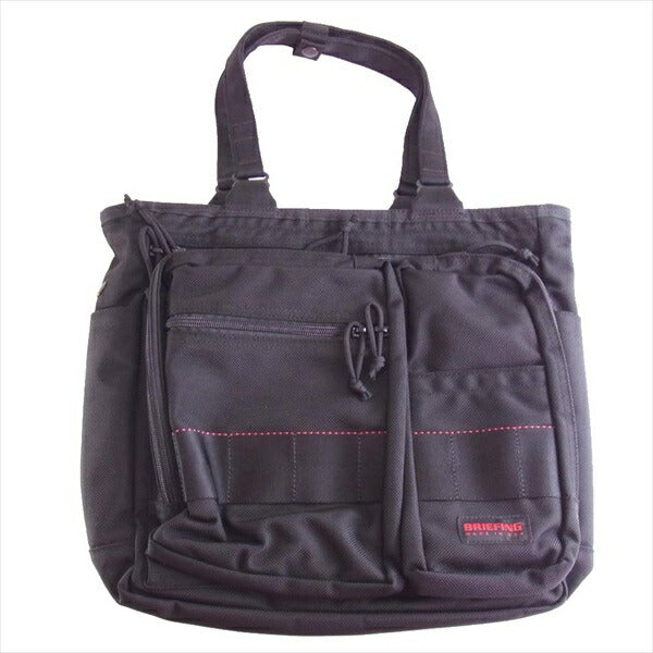 BRIEFING ブリーフィング メンズ BS TOTE TALL BRF300219 トートバッグ 黒【極上美品】【中古】