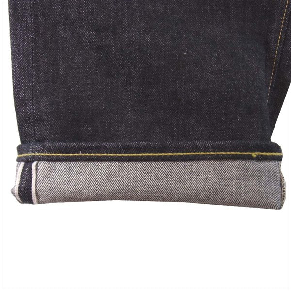 The REAL McCOY'S ザリアルマッコイズ MP17051 001XX ボタンフライ ストレート デニム パンツ ワンウォッシュ インディゴブルー系 W31【美品】【中古】