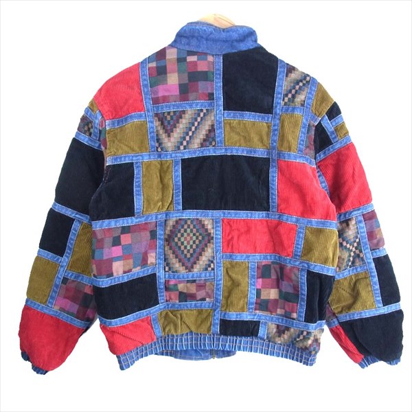 supreme corduroy patchwork jacket