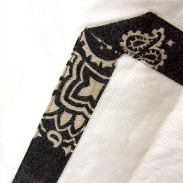 VISVIM ビズビム 0118105011002 V+V 5-NATION SHIRT L/S バンダナ柄 18SS 長袖シャツ ホワイト系 3【中古】
