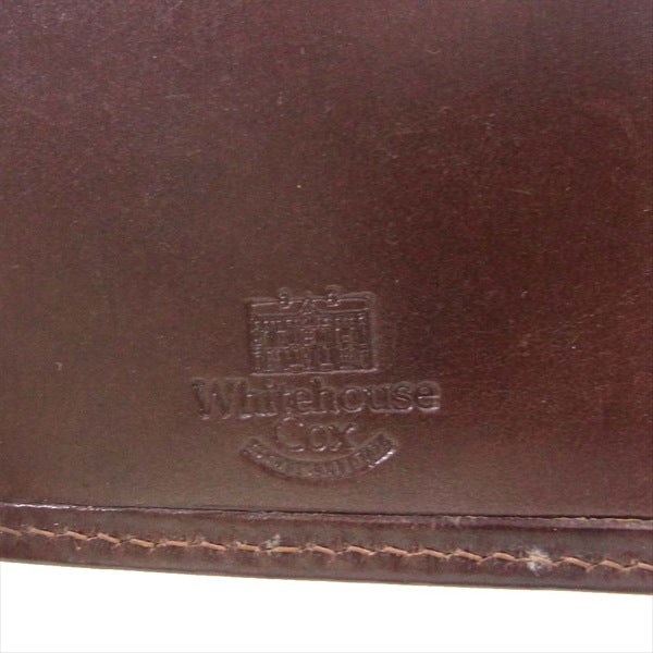 WHITE HOUSE COX ホワイトハウスコックス 手帳カバー ブライドルレザー 手帳 ダイアリー ブラウン系【中古】