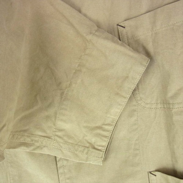 PORTER CLASSIC ポータークラシック TENCEL CARDIGAN テンセル カーディガン ノーカラー ジャケット ベージュ系 2【中古】