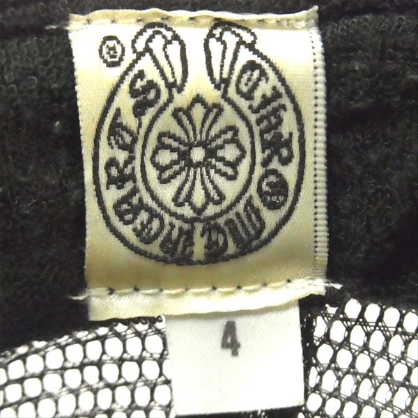 CHROME HEARTS クロムハーツ(原本無) FUCK メッシュ トラッカー ロゴ キャップ ブラック系 4【中古】