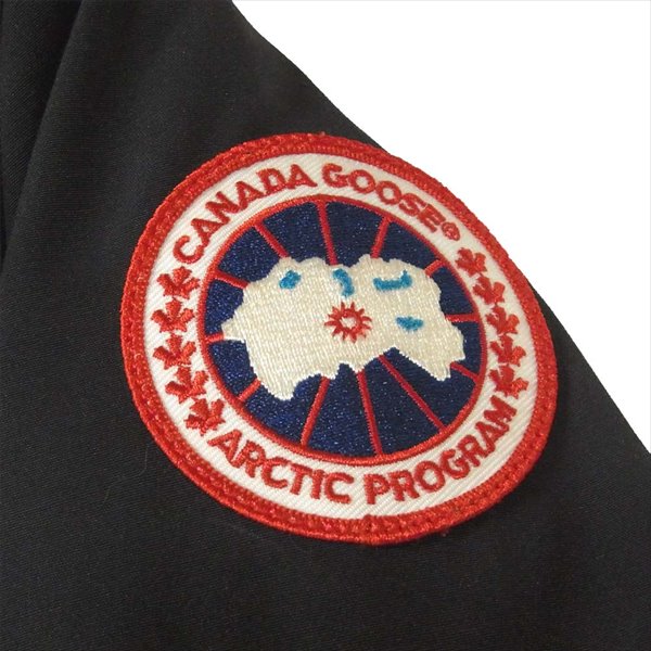 CANADA GOOSE カナダグース 国内正規品 99c5019 BRONTE PARKA ブロンテ パーカー ダウン ジャケット ダークグレー系 S【中古】