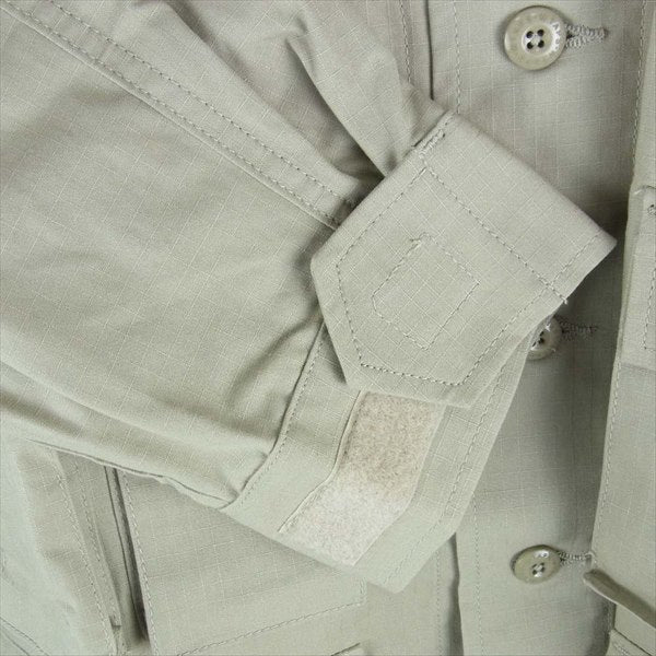 WTAPS ダブルタップス 202BRDT-SHM02 MODULAR LS / SHIRT RIPSTOP リップストップ モジュラー シャツ ジャケット ベージュ系 X02【新古品】【未使用】【中古】