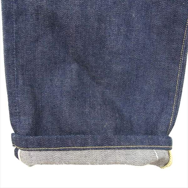 CANTON キャントン lot 120 シンチバック インディゴ デニム パンツ インディゴブルー系 インディゴブルー系 W28【中古】