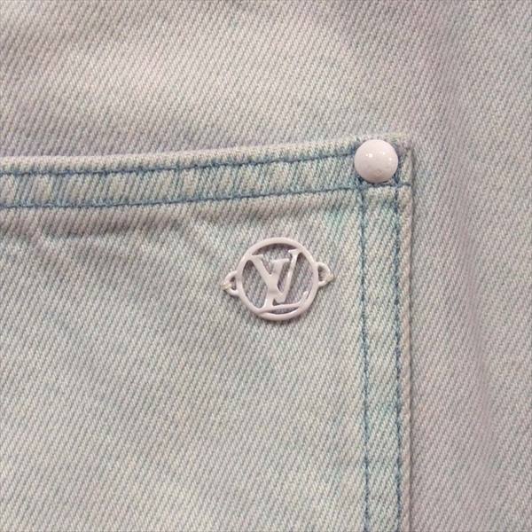 LOUIS VUITTON ルイ・ヴィトン 20SS RM201 TLP HID63W SLIM イタリア製 デニム パンツ ピンク系 32【中古】