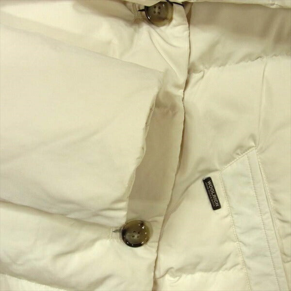 WOOLRICH ウールリッチ WWCPS2667 PUFFY COAT パフィ ダウン レディース コート オフホワイト系 S【新古品】【未使用】【中古】