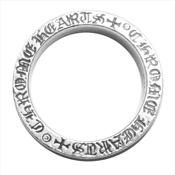 CHROME HEARTS クロムハーツ(原本無) 6mm プレーン スペーサー リング シルバー 20号【中古】