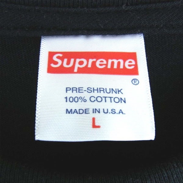 Supreme シュプリーム Rammellzee Tee Tシャツ ブラック系 L【中古】