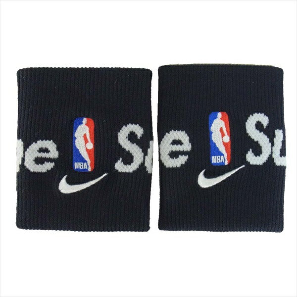 Supreme®/Nike®/NBA wristband リストバンド 黒