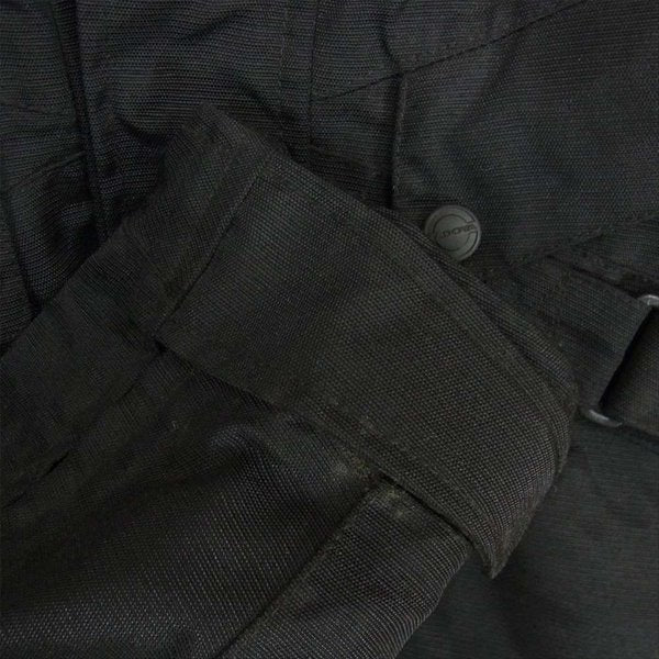 KADOYA カドヤ ライナー付き ファスナー 防寒 防水 ナイロン 無地 シンプル ジャケット ブラック系 4L【中古】