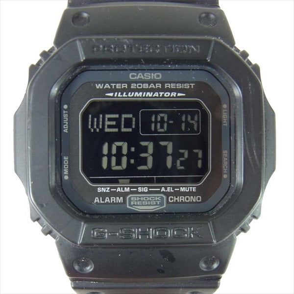 G-SHOCK ジーショック DW-D5600P 3433 デジタル ウォッチ 時計 時計 ウォッチ ブラック系 表記無し【中古】