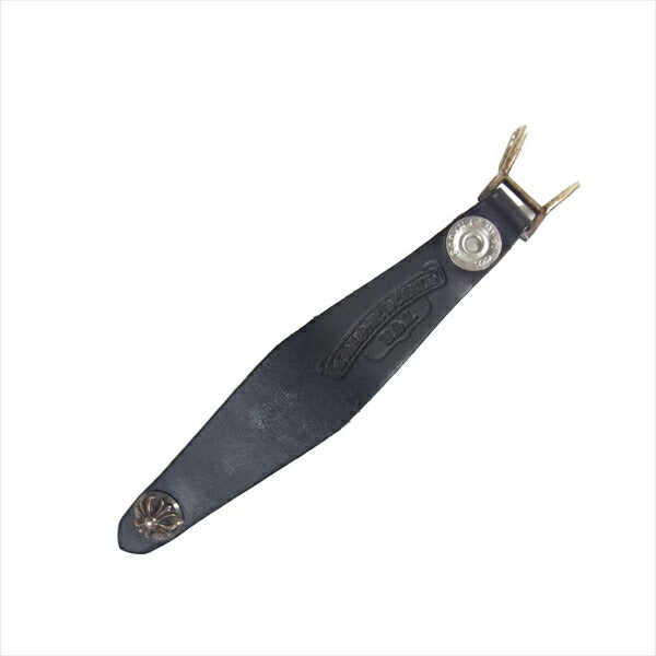 CHROME HEARTS クロムハーツ(原本無) クロスボール ベルトループ ブラック系 表記無し【中古】