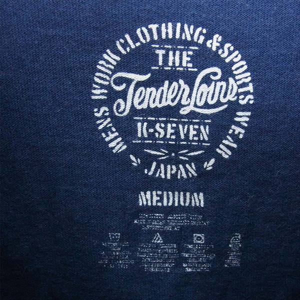 TENDERLOIN テンダーロイン T-TEE 本店限定 ロゴプリント Tシャツ ネイビー系 M【中古】
