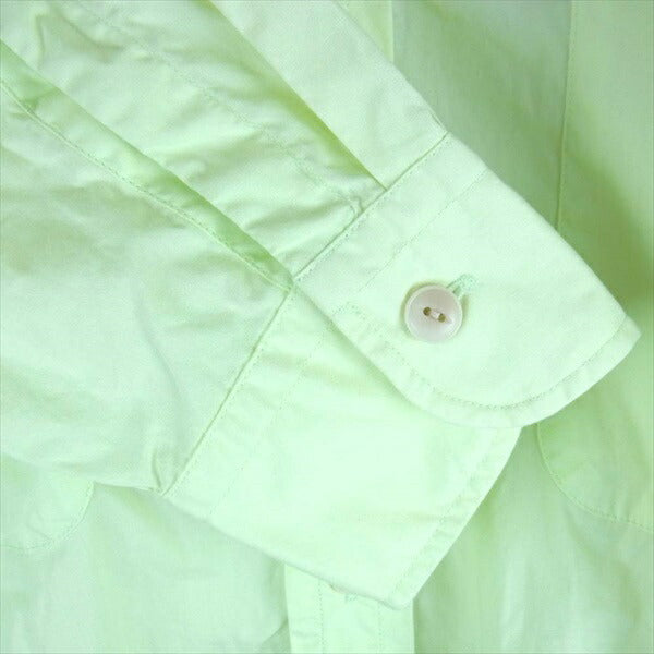 マービンポンティアック 19SS MPSM-1905S Military Shirt ミリタリー 長袖シャツ ライトグリーン系 one size【中古】