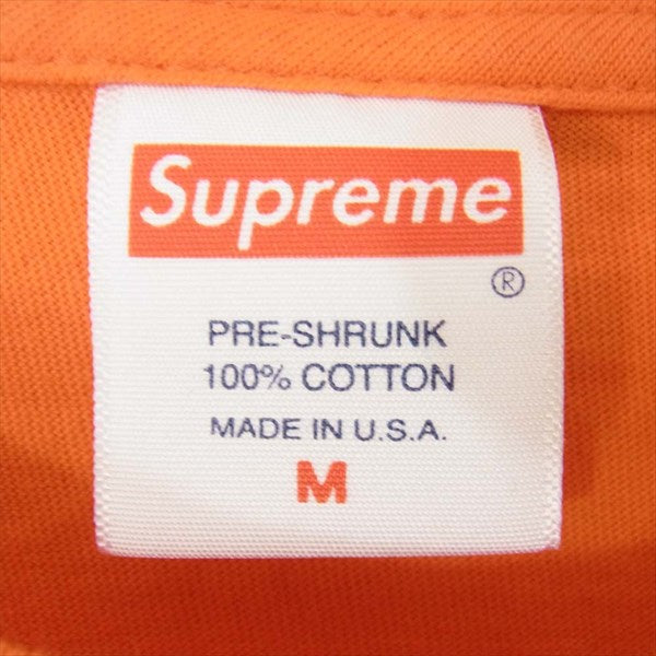 Supreme シュプリーム 20SS Daniel Johnston Frog Tee ダニエルジョンストン フロッグ Tシャツ オレンジ系 M【中古】