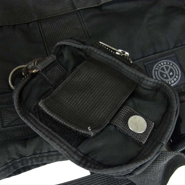 PORTER CLASSIC ポータークラシック TOTE BAG SUPER NYLON スーパーナイロン トートバッグ 黒系【美品】【中古】
