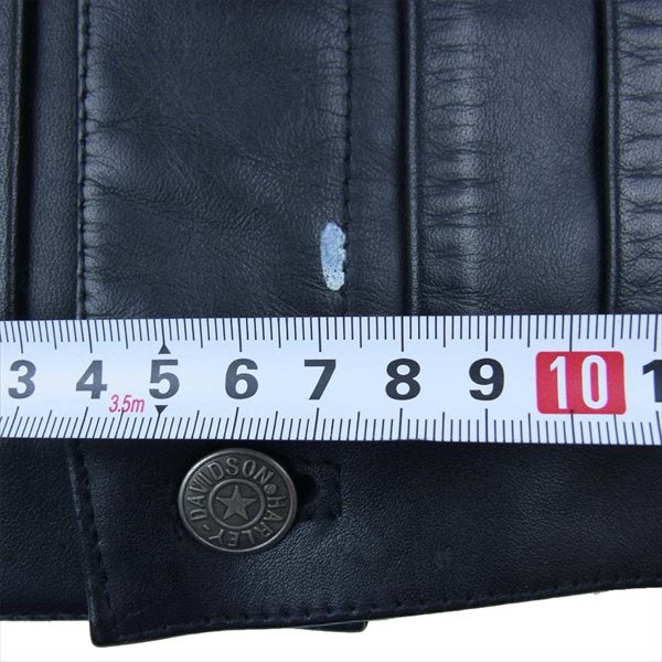 HARLEY DAVIDSON ハーレーダビッドソン 40132 2ndタイプ ライダーズ レザー ライダース ジャケット ブラック系 M【中古】
