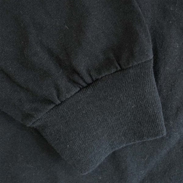UNDEFEATED アンディフィーテッド 浮世絵 ロゴプリント 長袖 ロングスリーブ クルーネック Tシャツ 黒系 S【中古】