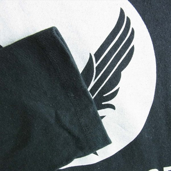 AVIREX アヴィレックス 6163478 HEAVY WEIGHT LS/TEE "AIR FORCE" Tシャツ ブラック系 L【中古】