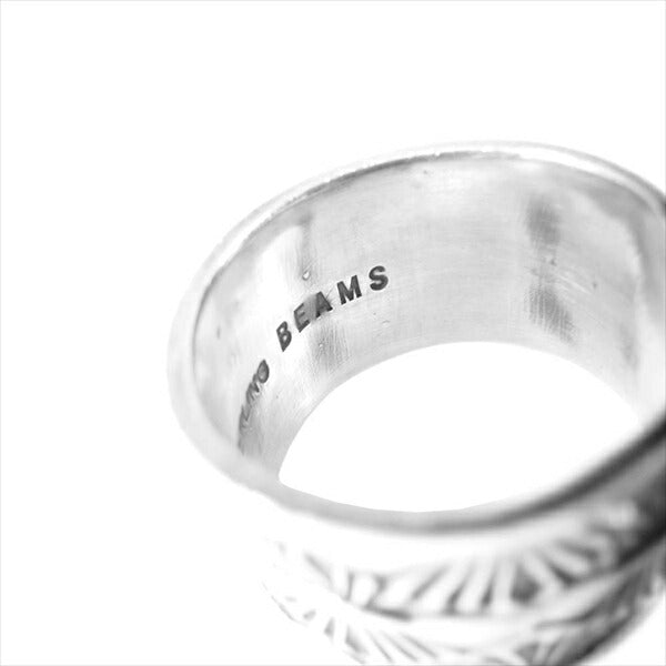 サンシャインリーブス ビームス BEAMS 別注 STAR RING スター リング シルバー 14号程度【中古】